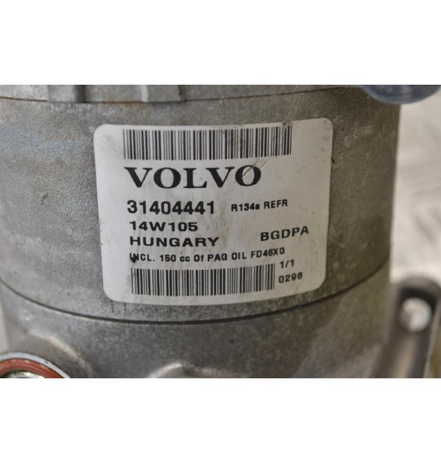 Κομπρεσέρ Aircondition - A/C Volvo V40 S60 V60 V70 B4164T 2012-2020 31404441 (Γνήσιο)