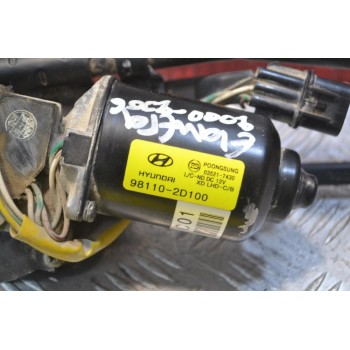 Βραχίονες -Μπράτσα Υαλοκαθαριστήρων Με Μοτέρ Εμπρός Hyundai Elantra 2000-2006 98110-2D100