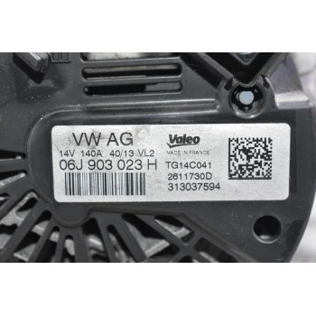 Δυναμό Audi A3 S3 TT TTS A1 Q3 1.8 / 2.0 TSI-TFSI 2010-2020 06J903023H (Γνήσιος) (Volkswagen Golf Passat Polo Arteon / Seat Leon Ibiza / Skoda Octavia SuperB) CJS CZRA CHH CJX CULB CXC CHHC CXDA CZPB