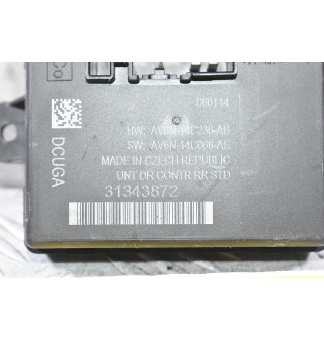 Εγκέφαλος - Πλακέτα Πόρτας Volvo V60 V40 S60 2010-2020 31343872 AV6N-14C236-AB AV6N-14C068-AE (Πίσω Αριστερά)