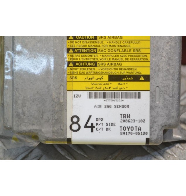 Εγκέφαλος Αερόσακων Toyota Avensis Τ25 2003-2008 89170-05120