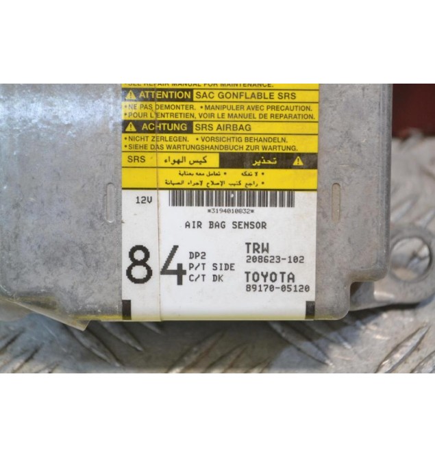 Εγκέφαλος Αερόσακων Toyota Avensis Τ25 2003-2008 89170-05120