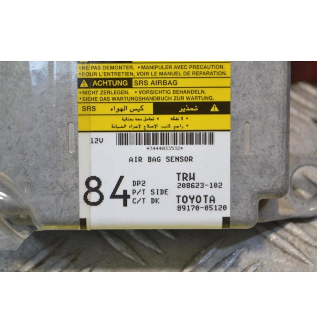 Εγκέφαλος Αερόσακων Toyota Avensis Τ25 2003-2008 89170-05120