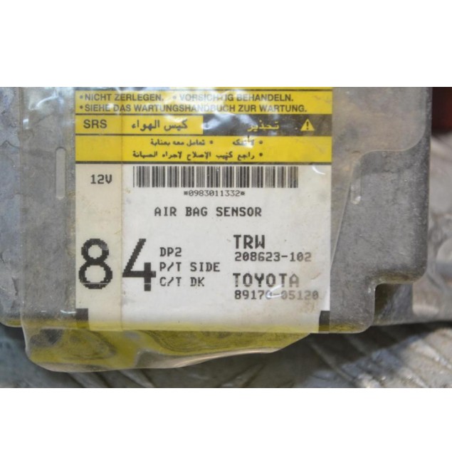 Εγκέφαλος Αερόσακων Toyota Avensis Τ25 2003-2008 89170-05120
