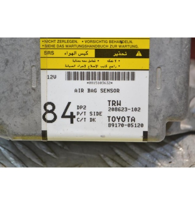 Εγκέφαλος Αερόσακων Toyota Avensis Τ25 2003-2008 89170-05120