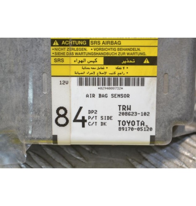 Εγκέφαλος Αερόσακων Toyota Avensis Τ25 2003-2008 89170-05120