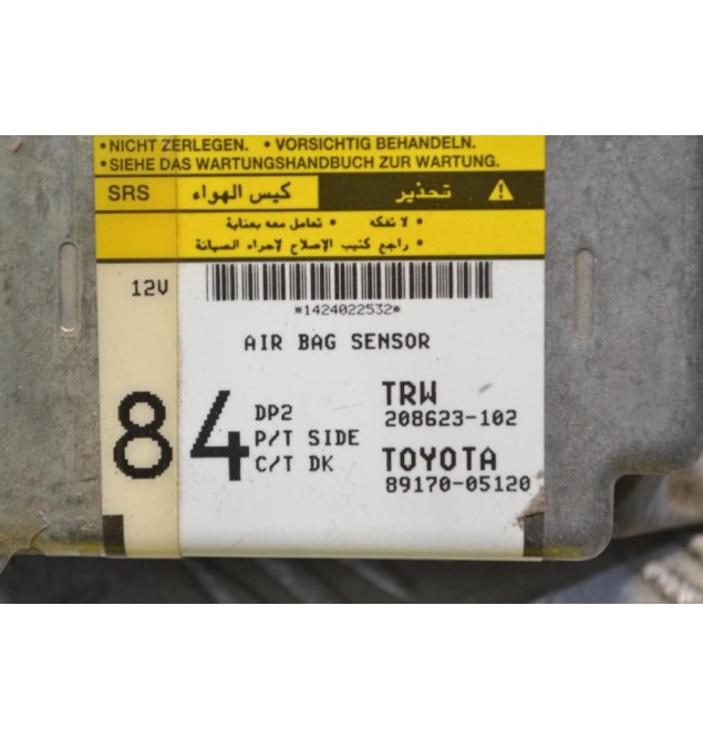 Εγκέφαλος Αερόσακων Toyota Avensis Τ25 2003-2008 89170-05120