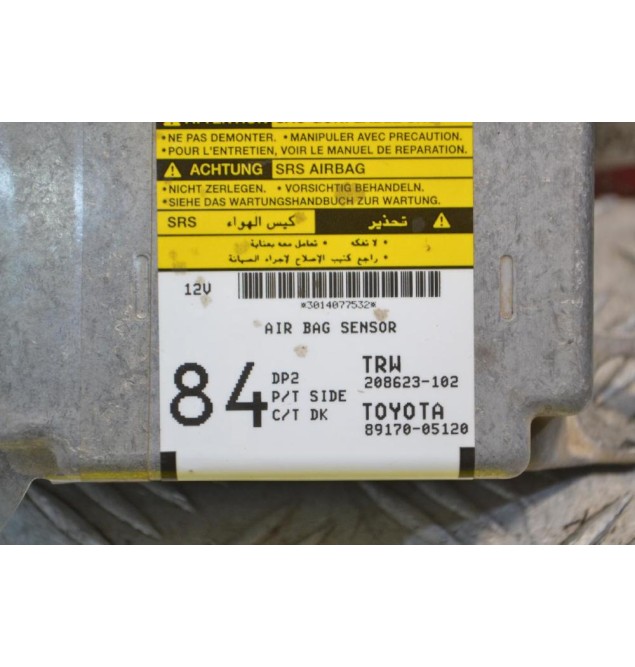 Εγκέφαλος Αερόσακων Toyota Avensis Τ25 2003-2008 89170-05121