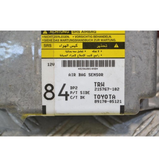 Εγκέφαλος Αερόσακων Toyota Avensis Τ25 2003-2008 89170-05121