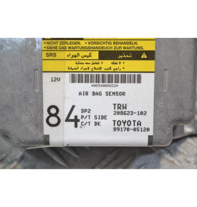 Εγκέφαλος Αερόσακων Toyota Avensis Τ25 2003-2008 89170-05120