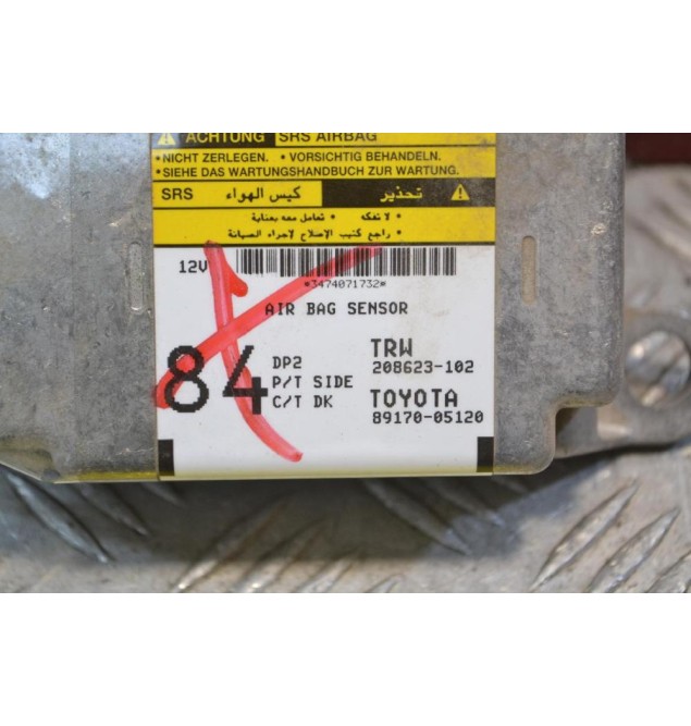 Εγκέφαλος Αερόσακων Toyota Avensis Τ25 2003-2008 89170-05120