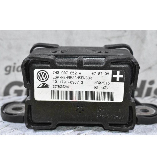 Μονάδα Ελέγχου Αισθητήρα ESP Volkswagen Touareg Golf Transporter T5 2002-2012 7H0907652A (Porsche Cayenne) (Skoda SuperB Octavia) (Audi S3 A3 Q7 TT)