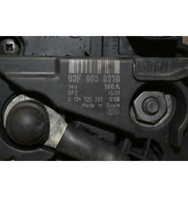 Δυναμό Volkswagen Polo 1.2 TSI CBZ 2008-2018 03F903023D (Seat Ibiza) (Skoda)