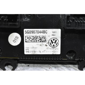 Χειριστήριο Κλιματισμού Volkswagen Golf 7 2013-2020 5G0907044BC (Γνήσιο) (Seat Leon Audi A3 Skoda Octavia) (Μικρή Φθόρα)