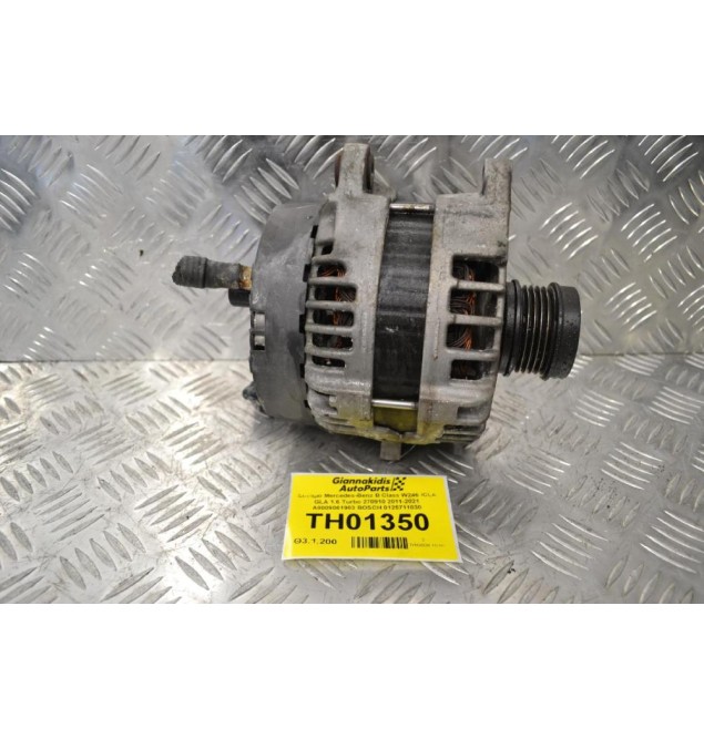 Δυναμό Mercedes-Benz B Class W246 /CLA GLA 1.6 Turbo 270910 2011-2021 A0009061903 BOSCH 0125711030