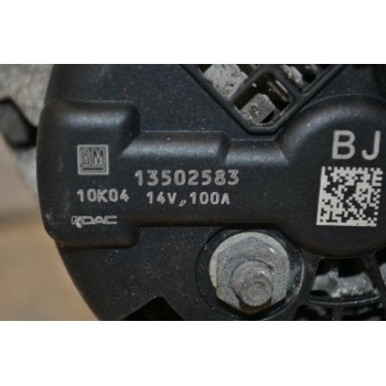 Δυναμό Opel Insignia 2.0 A20DTH 2008-2015 (13502583 100A)
