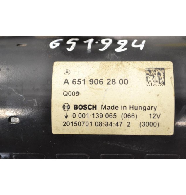 Μίζα Mercedes-Benz C 200 1993-2000 BOSCH A6519062800 0001139065