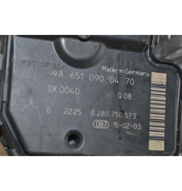 Πεταλούδα Γκαζιού Mercedes-Benz 220 2014-2018 A6510900470 0280750573