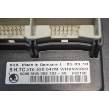 Χειριστήριο Κλιματισμού Skoda Octavia 5 2008-2013 3T0820047M