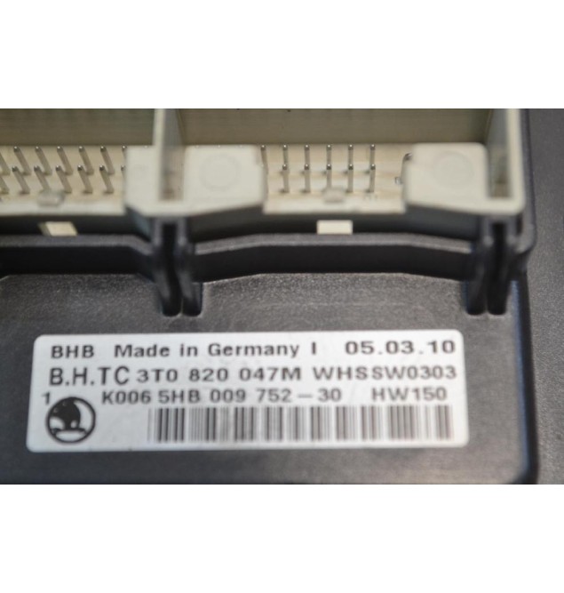 Χειριστήριο Κλιματισμού Skoda Octavia 5 2008-2013 3T0820047M