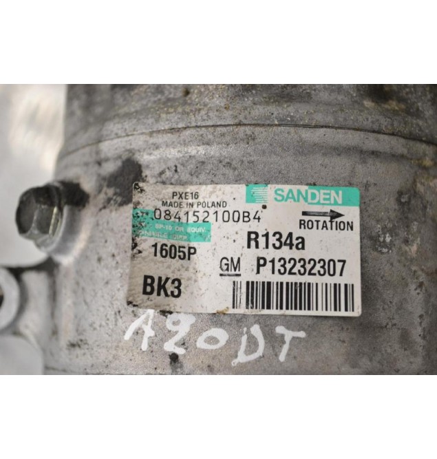 Κομπρεσέρ Aircondition - A/C Opel Insignia 2008-2017 SANDEN 1605P P13232307 A20DT