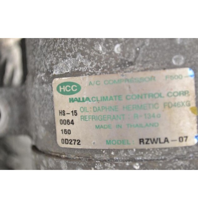 Κομπρεσέρ Aircondition Ford Ranger / Mazda BT50 2.5 WL 1997-2010 RZWLA-07