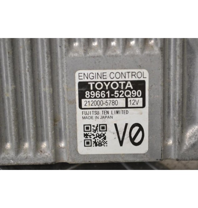 Εγκέφαλος Toyota Yaris 1.3 1NR 2010-2018 FUJITSU 89661-52Q90 212000-5780