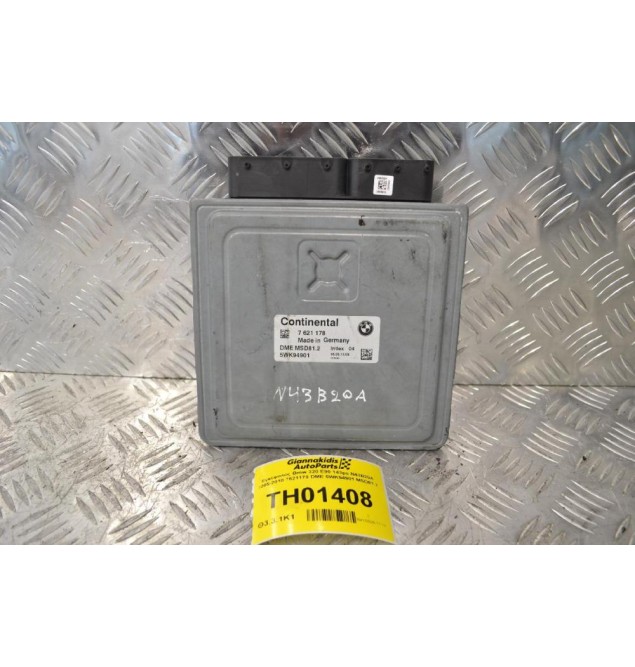 Εγκέφαλος Bmw 320 E90 143ps N43B20A 2005-2010 7621178 DME 5WK94901 MSD81.2