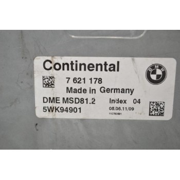 Εγκέφαλος Bmw 320 E90 143ps N43B20A 2005-2010 7621178 DME 5WK94901 MSD81.2