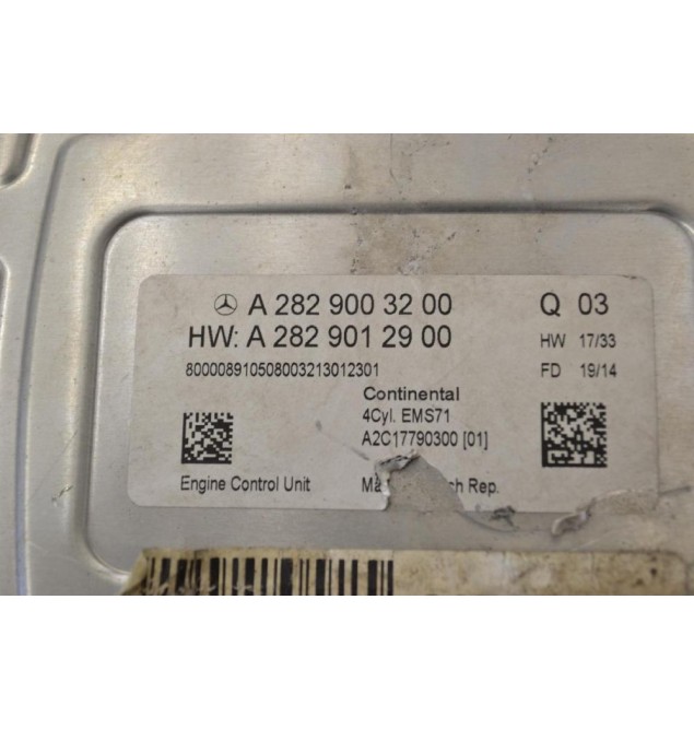 Εγκέφαλος Mercedes-Benz CLA 250 2020-2026 282914 CONTINENTAL A2829003200 A2829012900