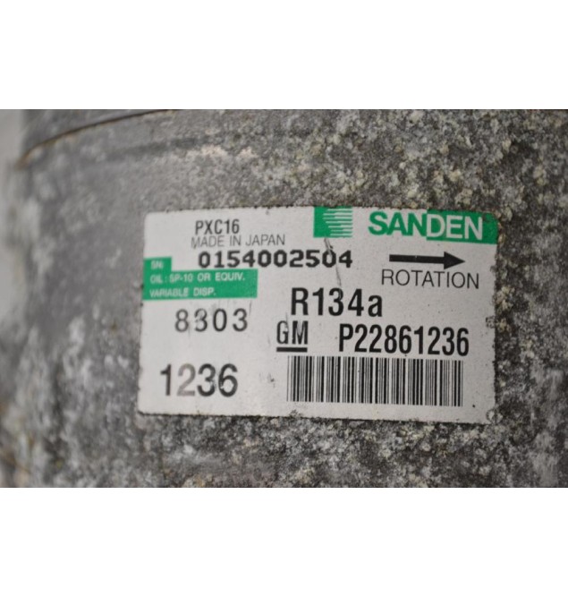Κομπρεσέρ Aircondition Opel Insignia 2.0 A20DTE 2008-2018 P22861236 0154002504