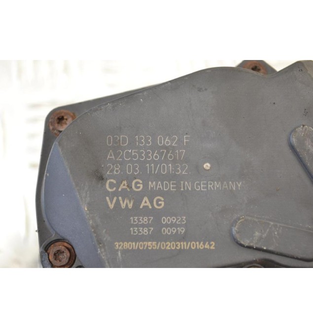 Πεταλούδα Γκαζιού Volkswagen Polo 1.2 BZG 2004-2016 03D133062F A2C53367617 (Γνήσια) (Audi A1 - Seat Ibiza - Skoda)