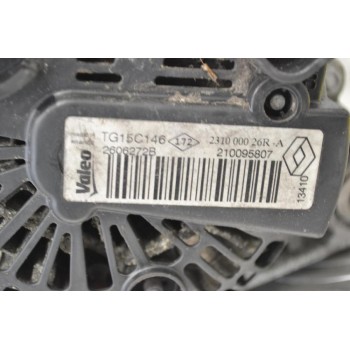 Δυναμό Opel Movano 2010-2025 VALEO TG15C142 2606272B 231000026R-A