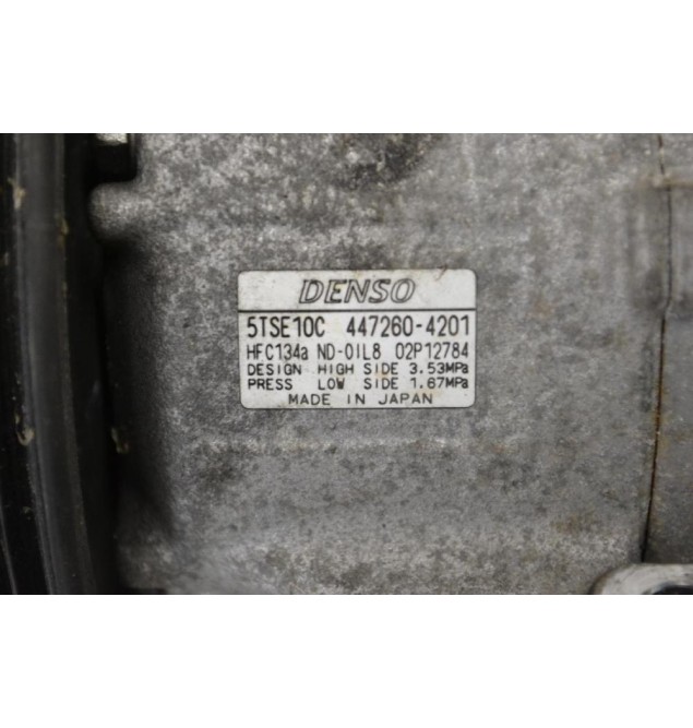 Κομπρεσέρ Aircondition Toyota Auris / Yaris 1NR 1.3 2006-2012 DENSO 447260-4201 5TSE10C