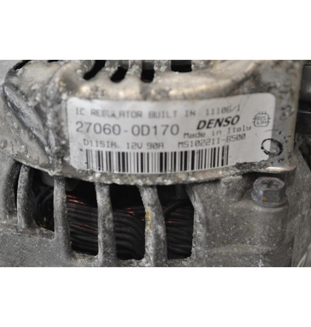 Δυναμό Toyota Avensis / Corolla 1.6 3ZZ 2001-2007 27060-0D170 MS1022118500 12V 90A