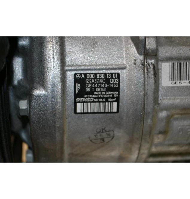 Κομπρεσέρ Aircondition A/C Mercedes-Benz A 180 W177 1.3 2018-2021 A0008301301 6SAS14C GE447140-1454