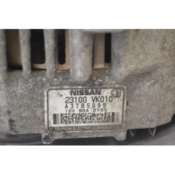 Δυναμό Nissan Navara D22 YD25 133PS 2001-2005 23100-VK010 90A