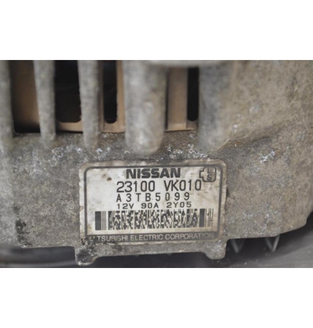 Δυναμό Nissan Navara D22 YD25 133PS 2001-2005 23100-VK010 90A