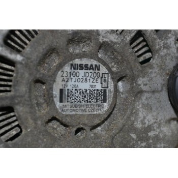 Δυναμό Nissan Qashqai 2006-2015 23100JD200 A2TJ0281ZE