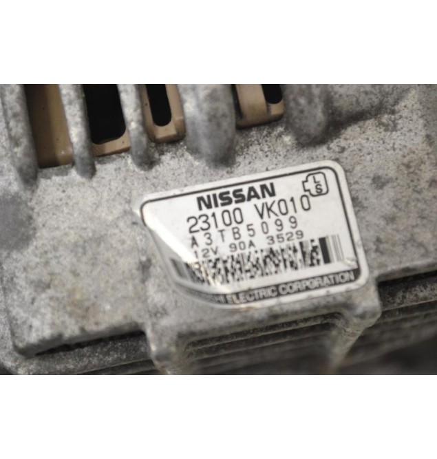 Δυναμό Nissan Navara D22 YD25 133PS 2001-2005 23100-VK010 90A
