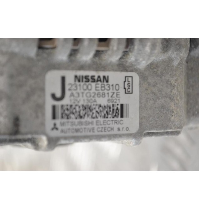 Δυναμό Nissan Navara D40 2.5 YD25  2005-2010 23100-EB310 130A