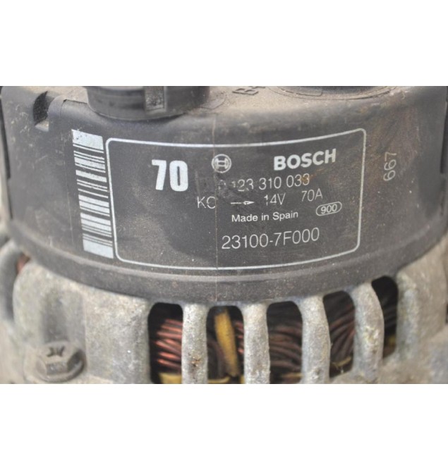 Δυναμό Nissan Terrano 1996-2008 BOSCH 23100-7F000 0123310033