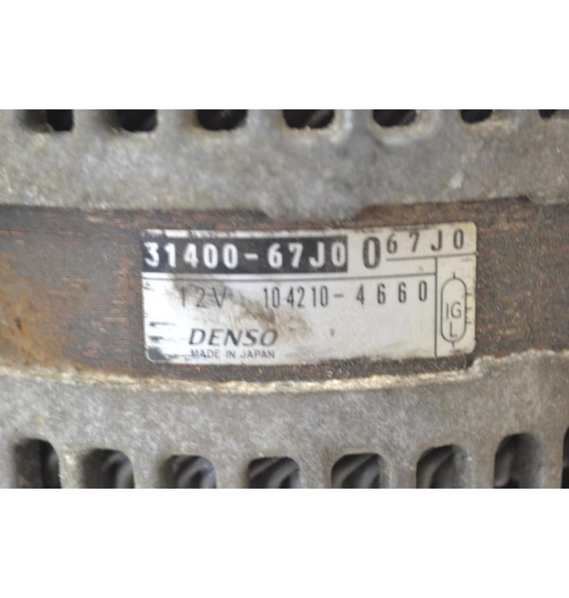 Δυναμό Suzuki Suzuki Grand Vitara 1.9 F9QB264 Denso 2006-2015 31400-67J00 104210-4660