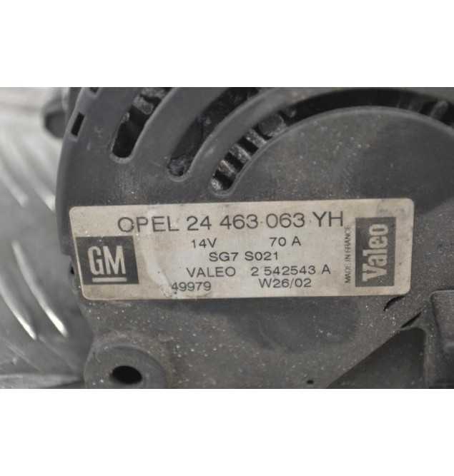 Δυναμό Opel Z14XE 1995-2010 24463063YH 2542543A