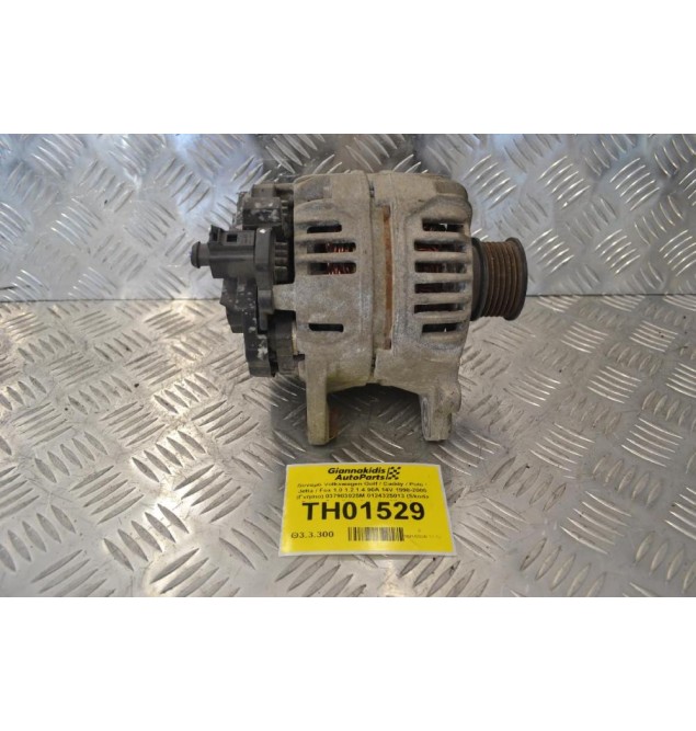 Δυναμό Volkswagen Golf / Caddy / Polo / Jetta / Fox 1.0 1.2 1.4 90A 14V 1998-2005 (Γνήσιο) 037903025M 0124325013 (Skoda Fabia / Seat Ibiza Cordoba Alhambra )