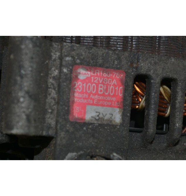 Δυναμό Nissan Almera N16 80A 12V QG15 2000-2005 23100-BU010 LR180-762 (Γνήσιο)