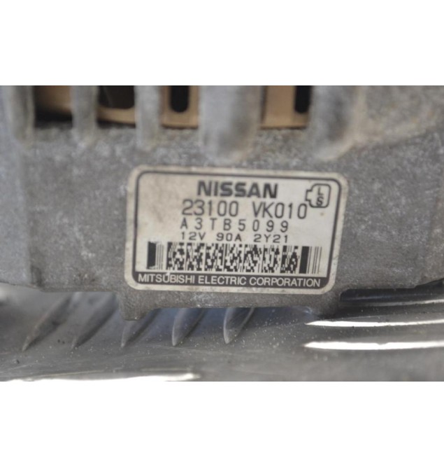 Δυναμό Nissan Navara D22 YD25 133PS 2001-2005 23100-VK010 90A