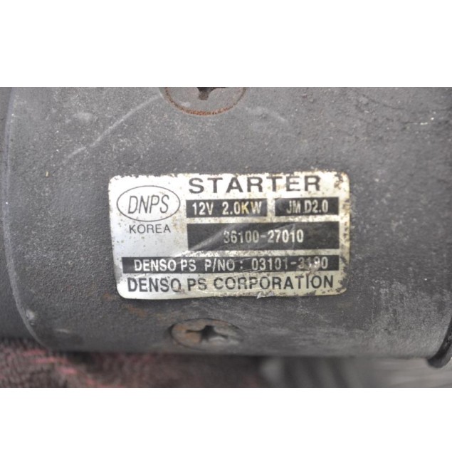 Μίζα Hyundai Santa Fe 2.2 D4EA 2001-2005 36100-27010