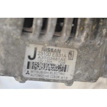 Δυναμό Nissan Navara D40 2.5 DCI YD25 2005-2010 23100-EB31A A3TG2681AE 130A