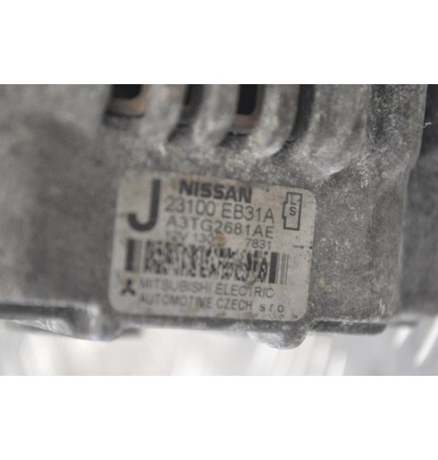 Δυναμό Nissan Navara D40 2.5 DCI YD25 2005-2010 23100-EB31A A3TG2681AE 130A